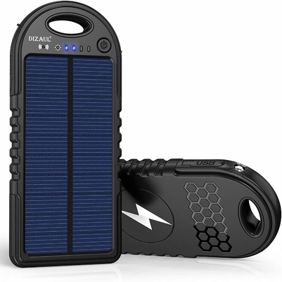 OEM заряжателя USB c банка силы 18W 10000mAh солнечный приведенный в действие