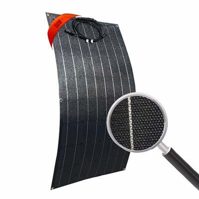 Модуль водоустойчивой гибкой Monocrystalline панели солнечных батарей 100 ватт Mono солнечный для RV