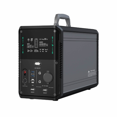 электростанция иона 1500W перезаряжаемые Li для хранения на открытом воздухе перемещения аварийного