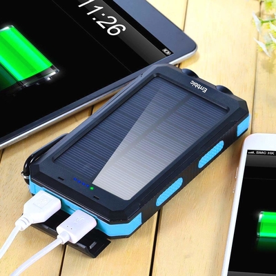 Заряжатель 20000mah пакета банка силы универсалии ODM резервный солнечный приведенный в действие