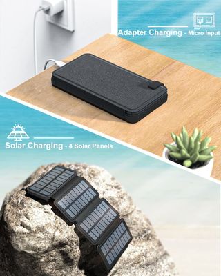 Панель заряжателя банка силы OEM 25000mAh 6W солнечная приведенная в действие для мобильного телефона