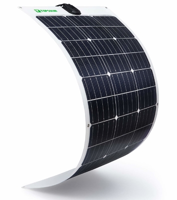Гибкая тонкая панель солнечных батарей 100w панелей солнечных батарей 12v 24V Bendable Monocrystalline