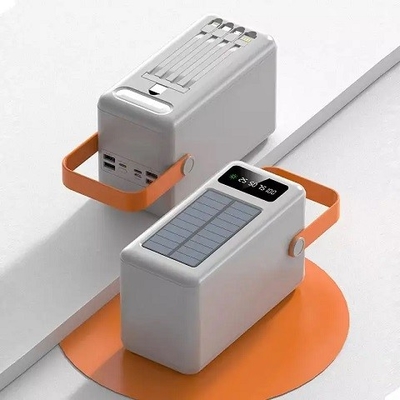 банк солнечной энергии кабеля солнечного заряжателя 30000mAh 100000mAh 120000Mah отделяемый с талрепом