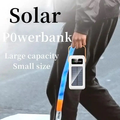 банк солнечной энергии кабеля солнечного заряжателя 30000mAh 100000mAh 120000Mah отделяемый с талрепом
