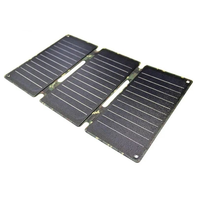 кремния панели солнечных батарей 21W заряжателя USB 12V панели солнечных батарей портативного Monocrystalline складные
