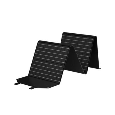 Черная гибкая портативная складная панель солнечных батарей 100w для заряжателя/располагаться лагерем ноутбука на открытом воздухе