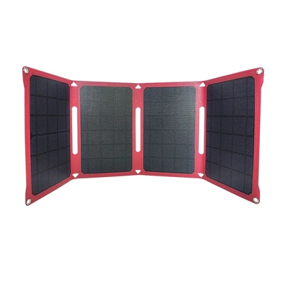 28w складываемые солнечные панели солнечных батарей гибкий карман 12v / 15v с наборами питания для кемпинга