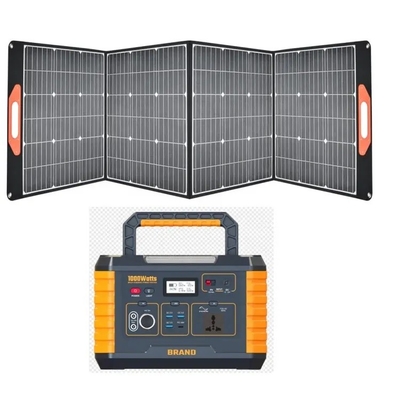 Новые наборы каравана панели солнечных батарей 100W 200W автопарка высокой эффективности 120w портативные складывая располагаясь лагерем солнечные с выходами USB