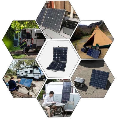 Портативная солнечная панель Sunpower 6 Fold ETFE 60W складной сумки зарядного устройства