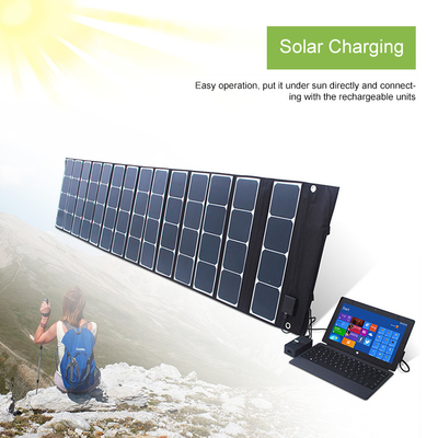 панель заряжателя тонкой струйки 180W Sunpower солнечная приведенная в действие для располагаться лагерем