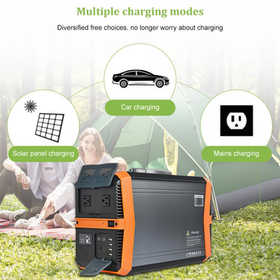 генератор 1000W энергии банка электростанции иона 110V 220V Li солнечный