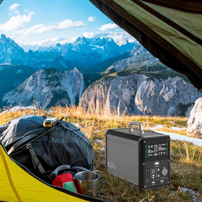 накопление энергии электростанции иона лития LiFePO4 Li батареи 1380Wh портативное