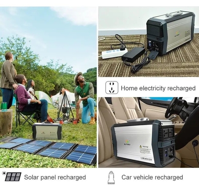 Солнечная портативная батарея электростанции 500wh 1000W 2000W 3000 w перезаряжаемые