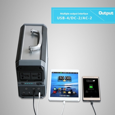 Генератор 300W 220V 110V резервного лития солнечный для дома