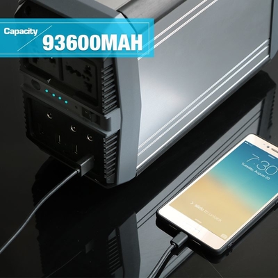Станция 300W генератора AC110V-220V солнечная для домашней резервной батареи