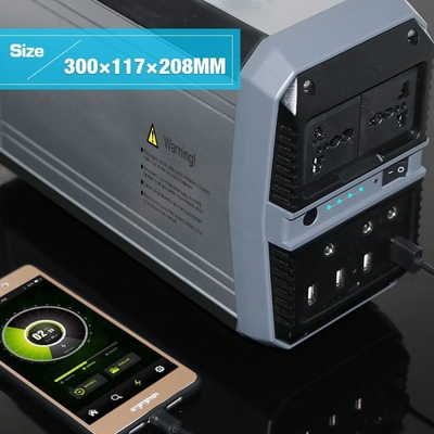 станция генератора батареи лития 300W аварийная солнечная для домашнего располагаясь лагерем RV