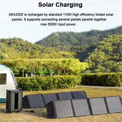 Портативная электростанция 2500W 4000W генератора панели солнечных батарей