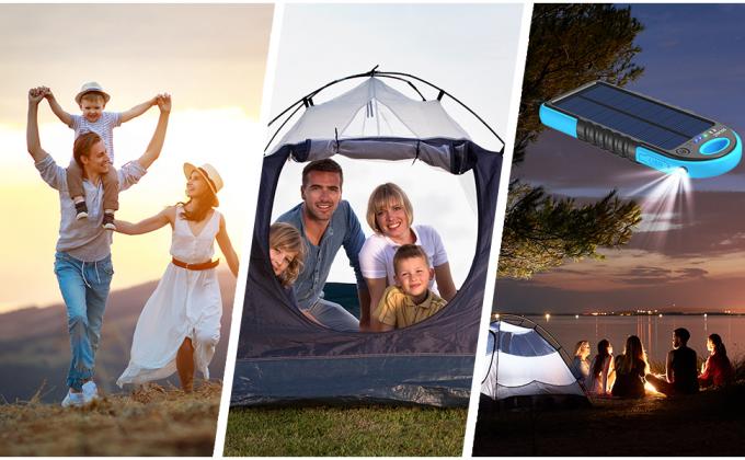 OEM заряжателя USB c банка силы 18W 10000mAh солнечный приведенный в действие 1