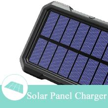 заряжатель 20000mAh панели солнечных батарей